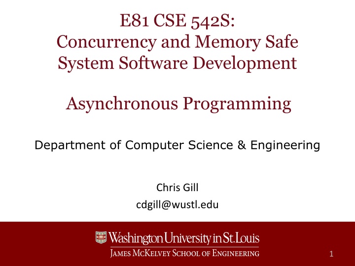 e81 cse 542s n.w