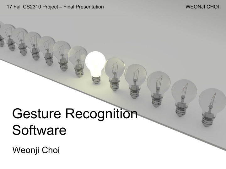 17 fall cs2310 project final presentation weonji n.w