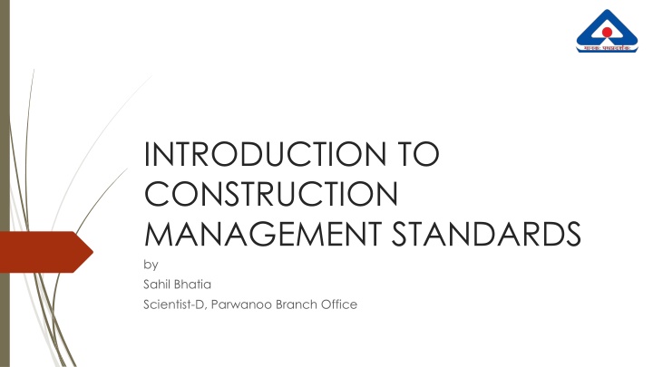 introduction to construction management standards n.w
