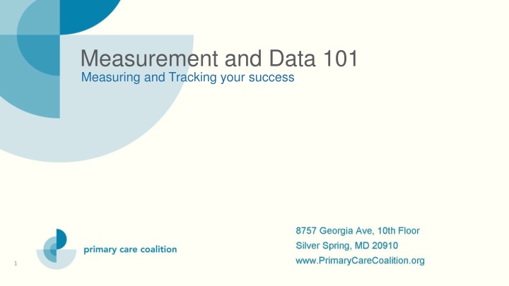 measurement and data 101 measuring and tracking n.w