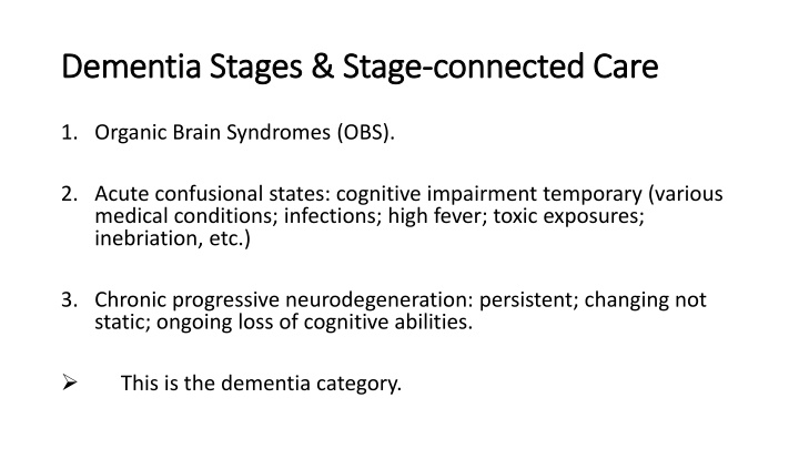dementia stages stage dementia stages stage n.w