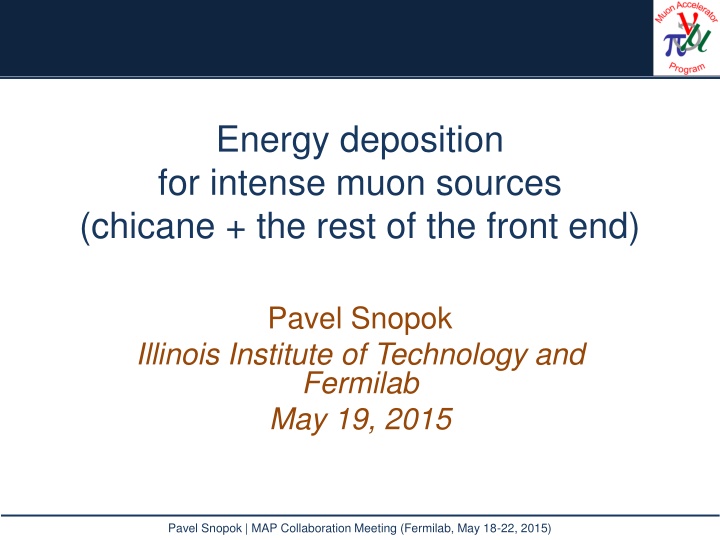 Energy Deposition for Intense Muon Sources: Power Challenges and Solutions