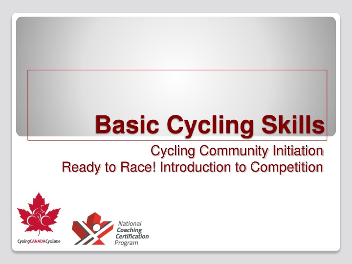 basic cycling skills cycling community initiation n.w