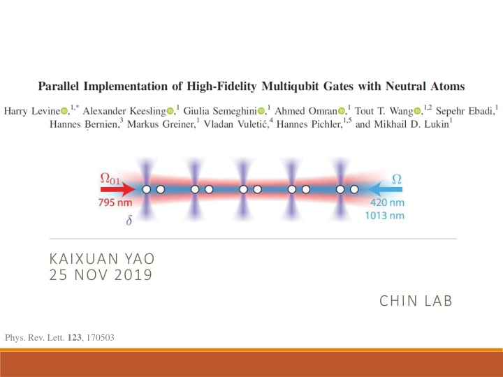 kaixuan yao 25 nov 2019 n.w
