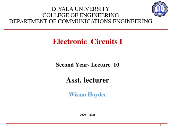 diyala university college of engineering n.w
