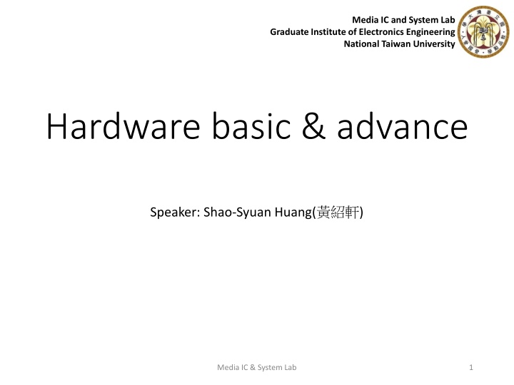 media ic and system lab n.w