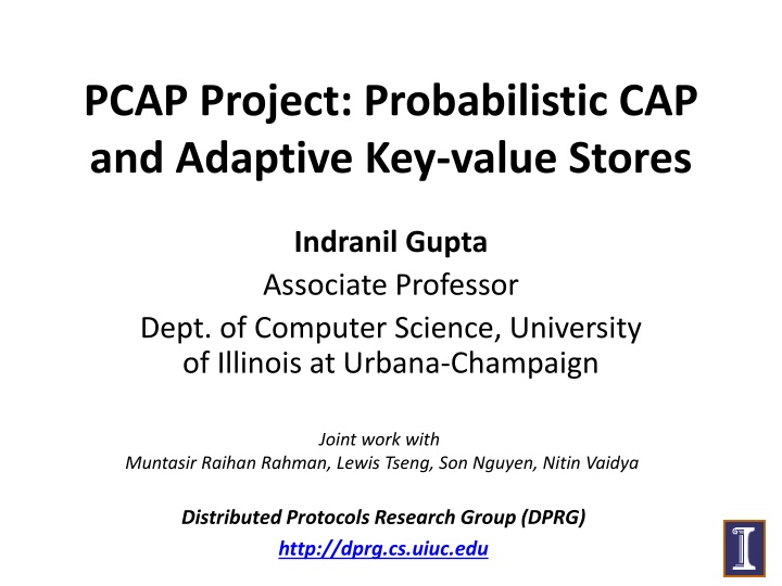 pcap project probabilistic cap and adaptive n.w