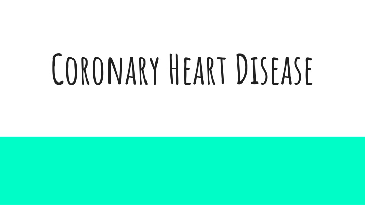 coronary heart disease n.w