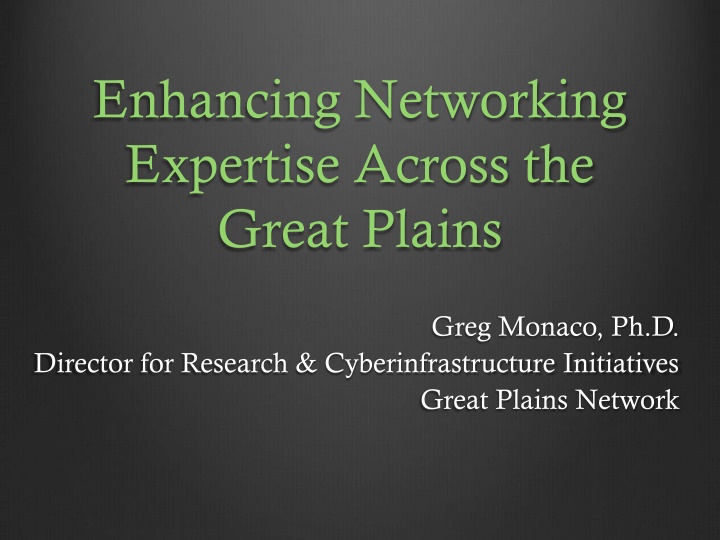 enhancing networking expertise across the great n.w