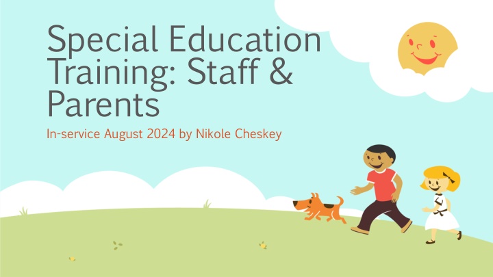 special education training staff parents n.w