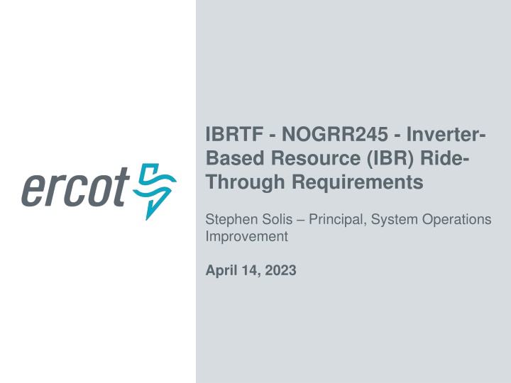 ibrtf nogrr245 inverter based resource ibr ride n.w