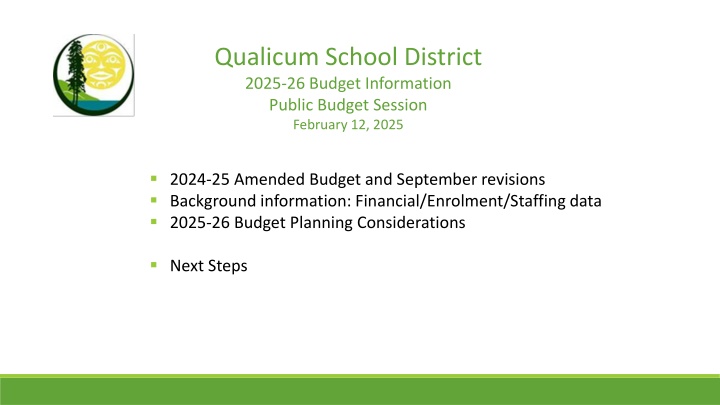 qualicum school district 2025 26 budget n.w