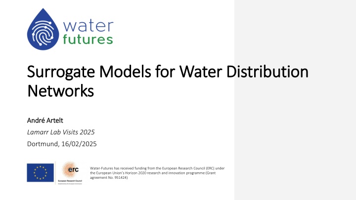 surrogate models for water distribution surrogate n.w