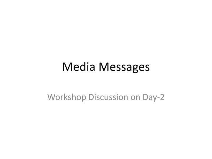 media messages n.w