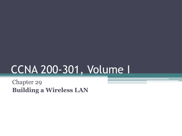 ccna 200 301 volume i chapter 29 building n.w