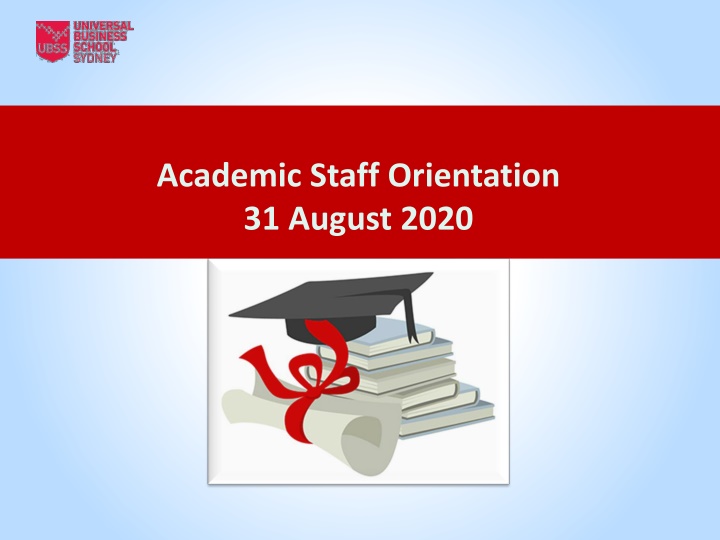 academic staff orientation 31 august 2020 n.w