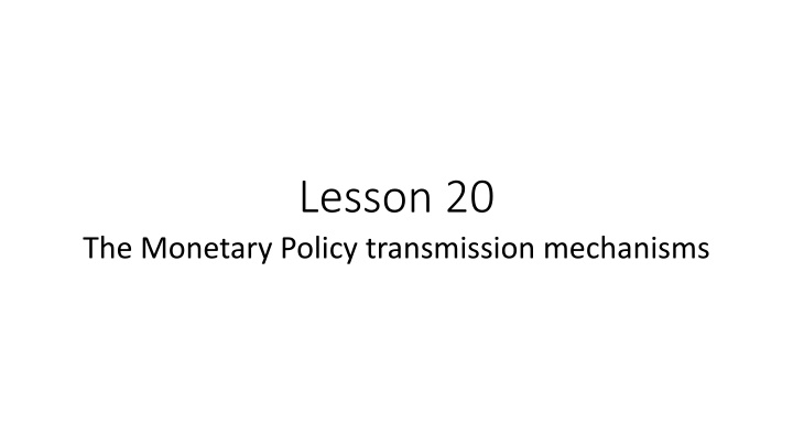 lesson 20 n.w