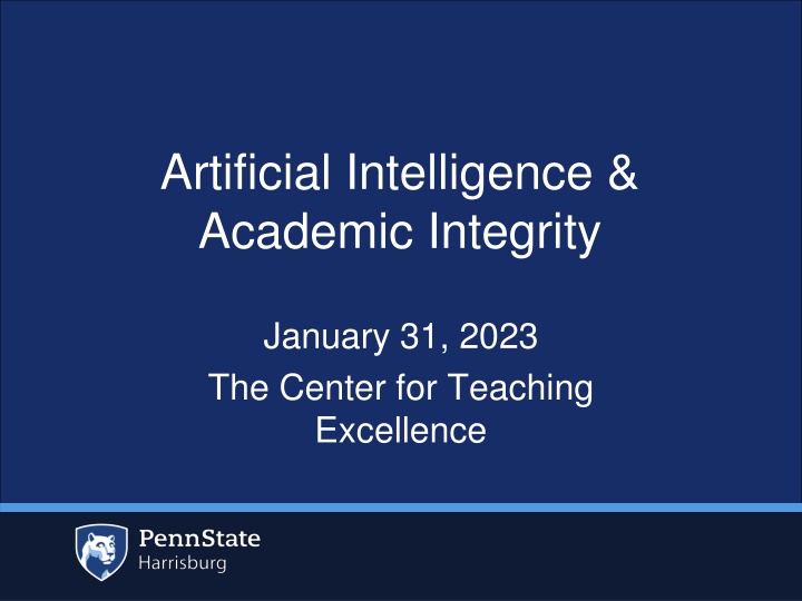 artificial intelligence academic integrity n.w