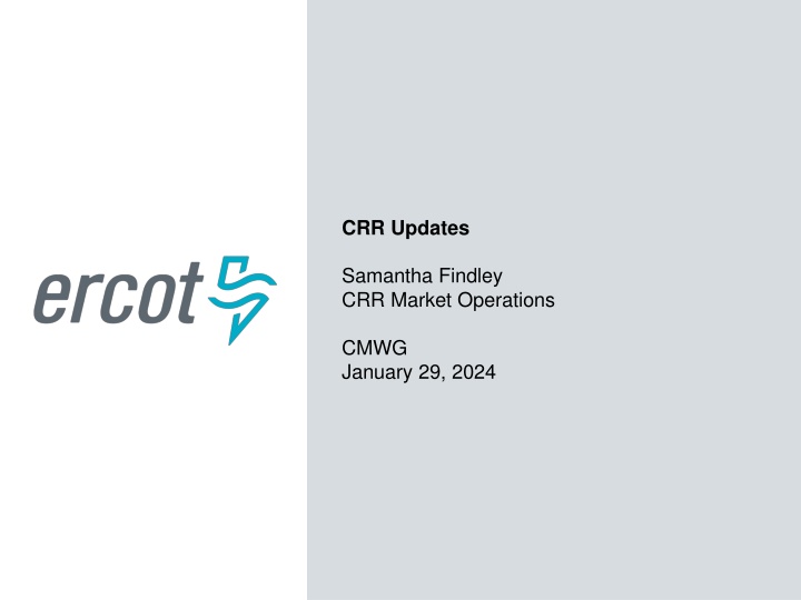 crr updates n.w