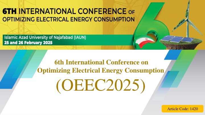 6th international conference on optimizing n.w