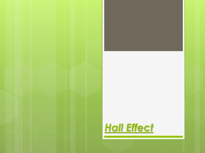 hall effect n.w