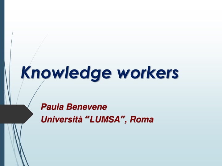 knowledge workers n.w