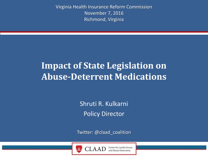 virginia health insurance reform commission n.w
