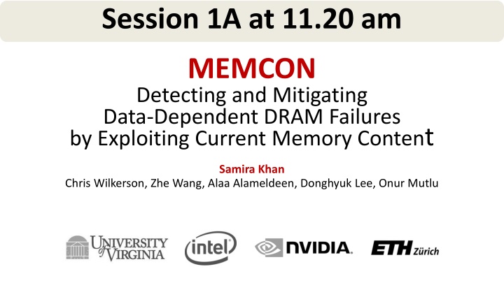 session 1a at 11 20 am n.w