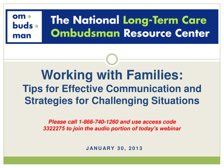 working with families tips for effective n.w