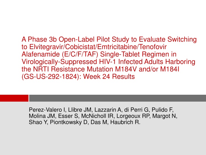a phase 3b open label pilot study to evaluate n.w