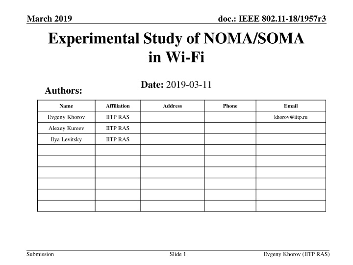 march 2019 n.w