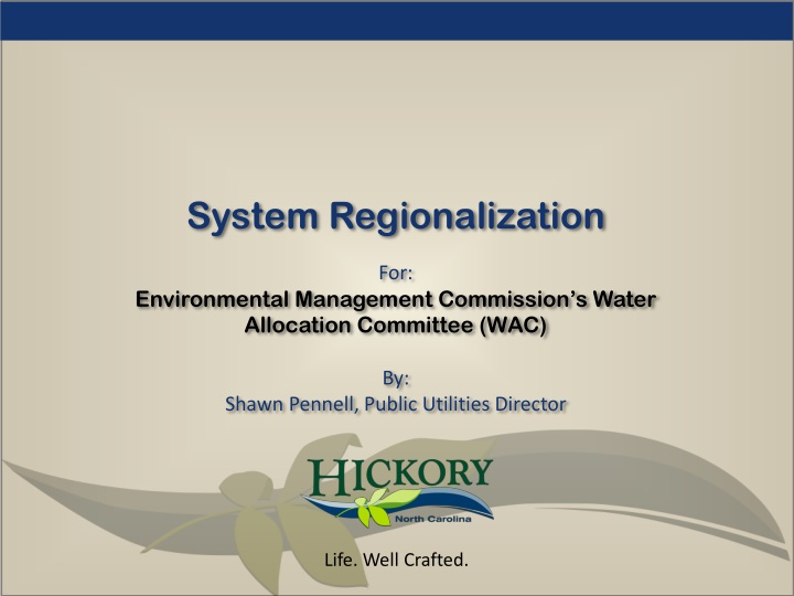 system regionalization n.w