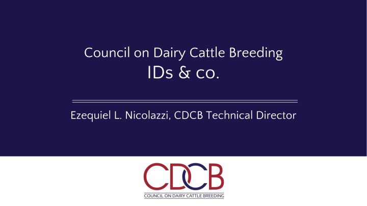 council on dairy cattle breeding ids co n.w
