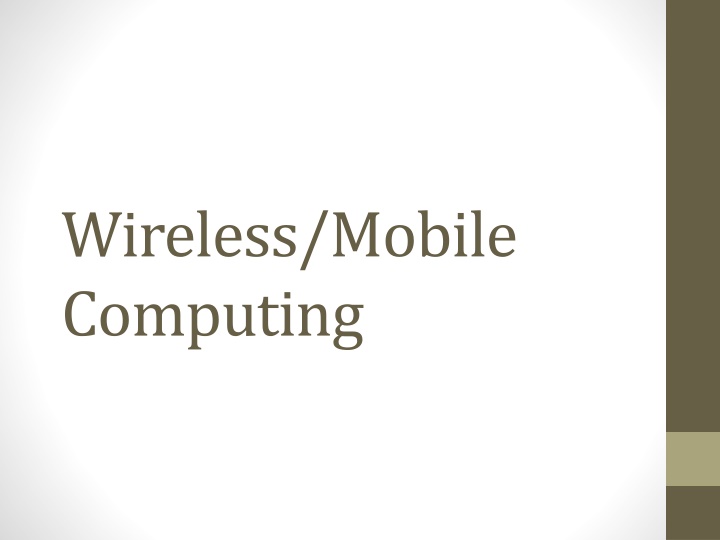 wireless mobile computing n.w