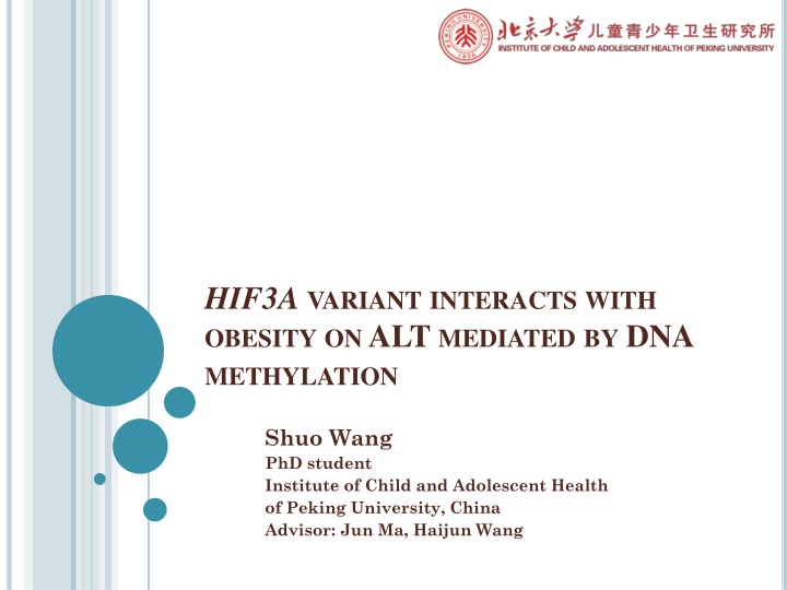 hif3a variant interacts with obesity n.w