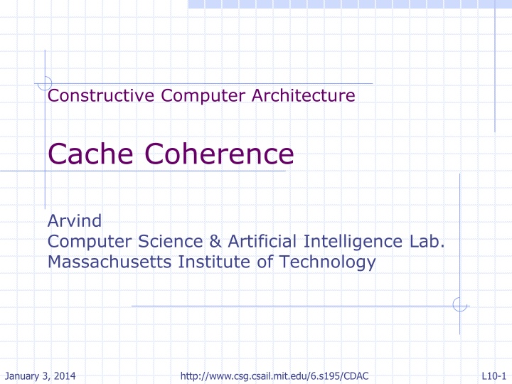 constructive computer architecture n.w