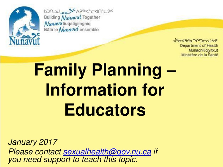 family planning information for educators n.w