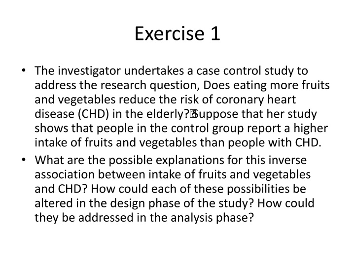 exercise 1 n.w