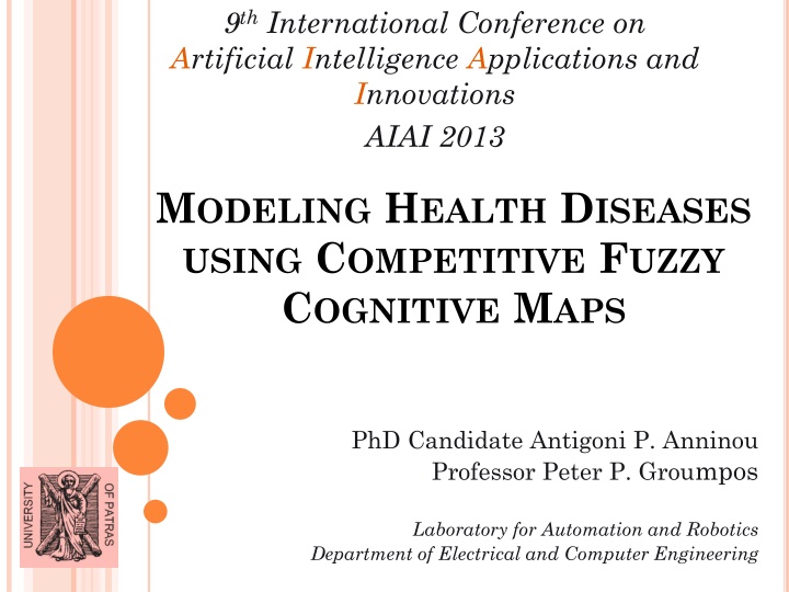 9 th international conference on artificial n.w