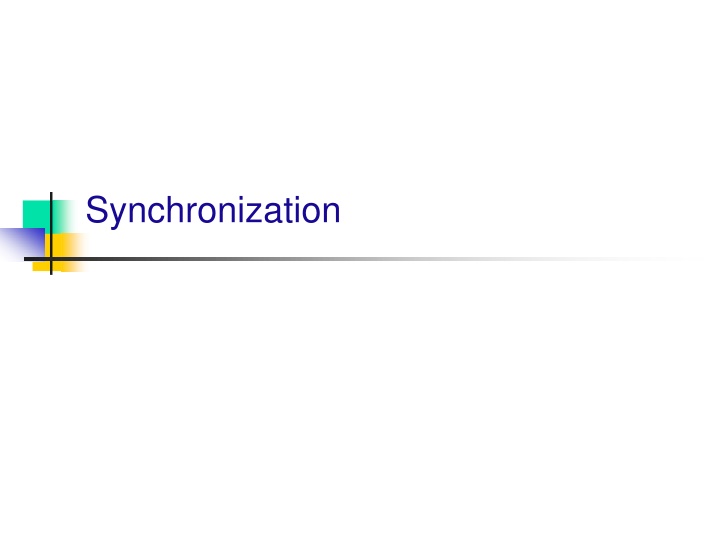 synchronization n.w