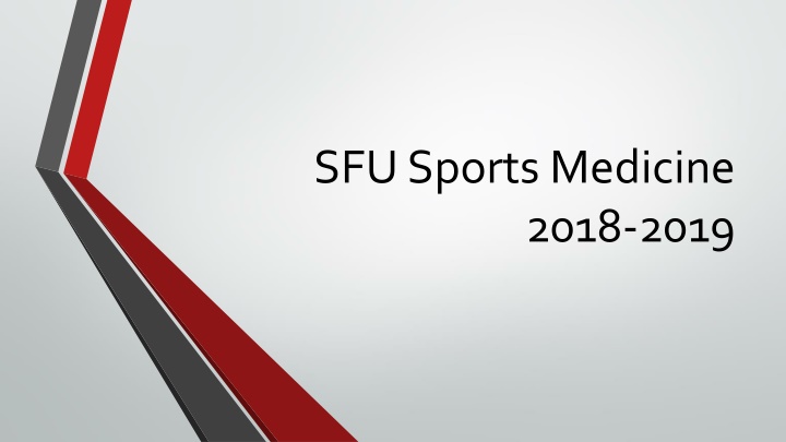 sfu sports medicine n.w