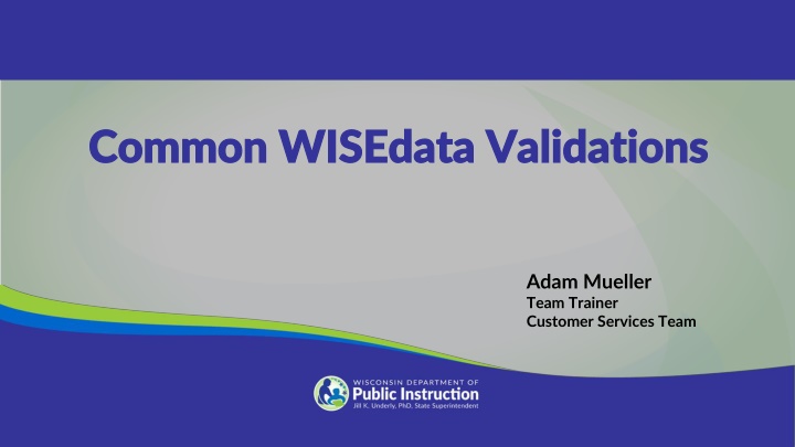 common wisedata validations common wisedata n.w