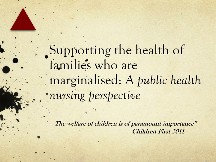 supporting the health of families n.w