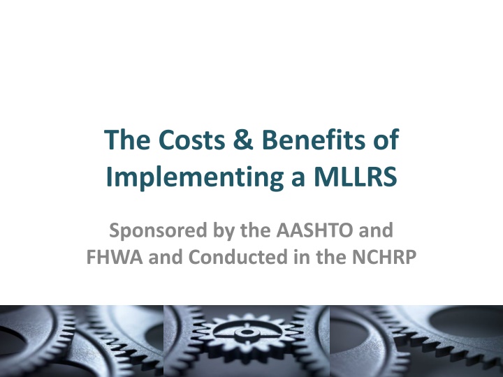 the costs benefits of implementing a mllrs n.w