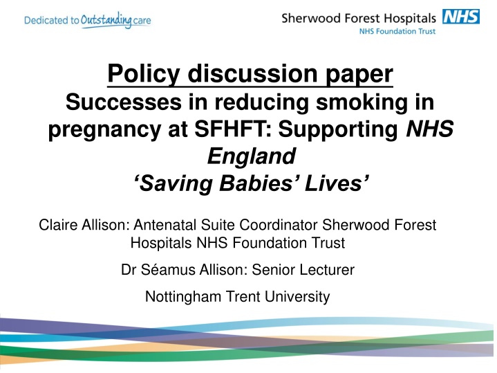 policy discussion paper successes in reducing n.w