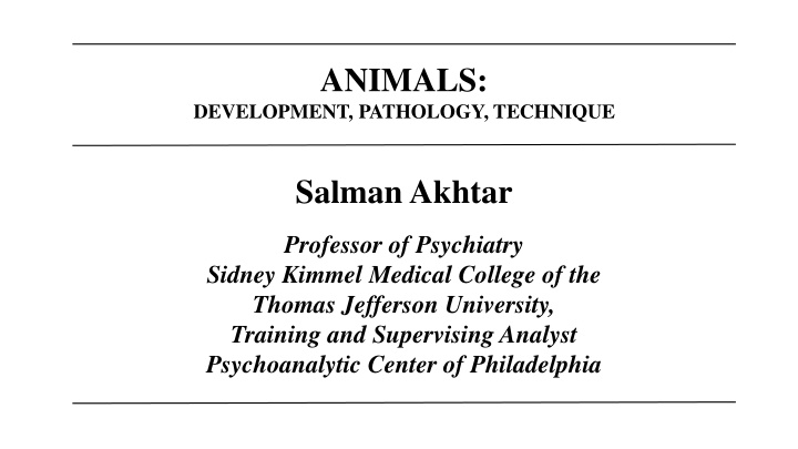 animals n.w