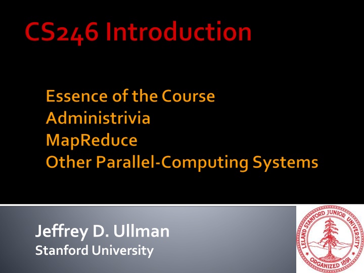 jeffrey d ullman stanford university n.w