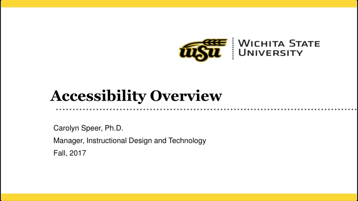 accessibility overview n.w