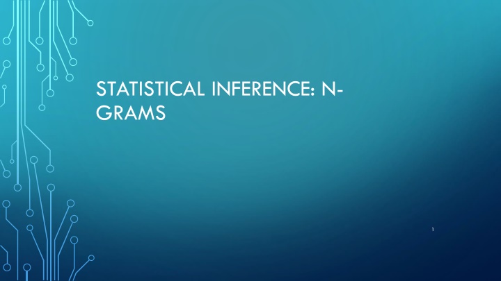 statistical inference n grams n.w