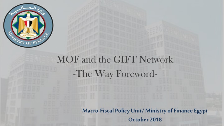 mof and the gift network the way foreword n.w